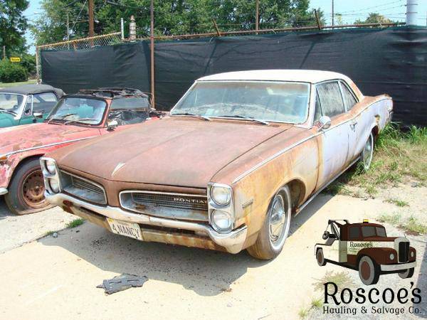 Rusty old Junk Car