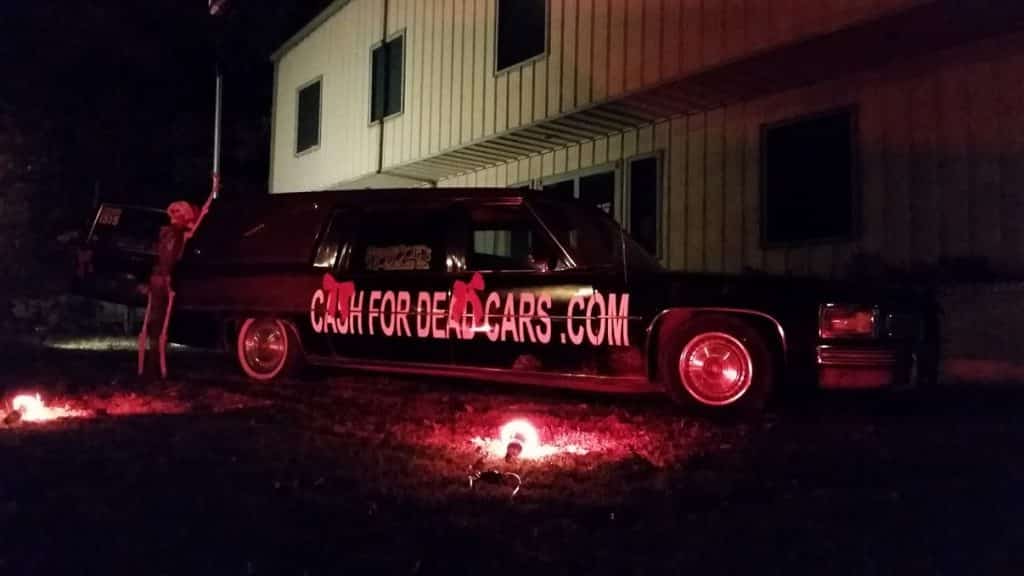 cash for dead cars hearse