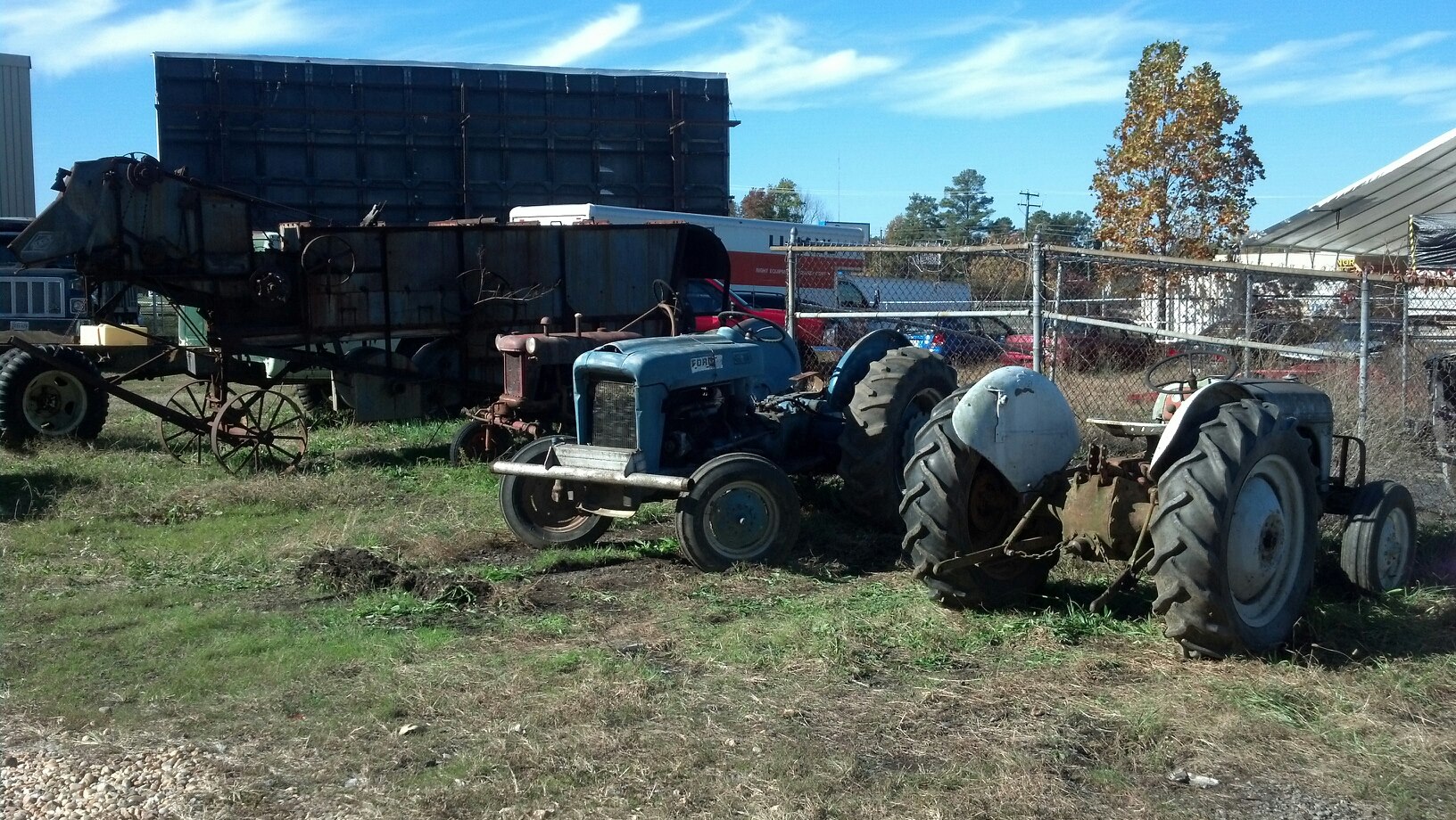 junk tractors and farm equipment