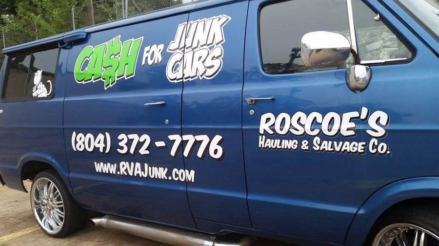 Cash For Junk Cars Junk Car Removal Richmond Va Roscoe S Junk Cars