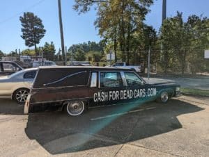 cash for dead cars on hearse