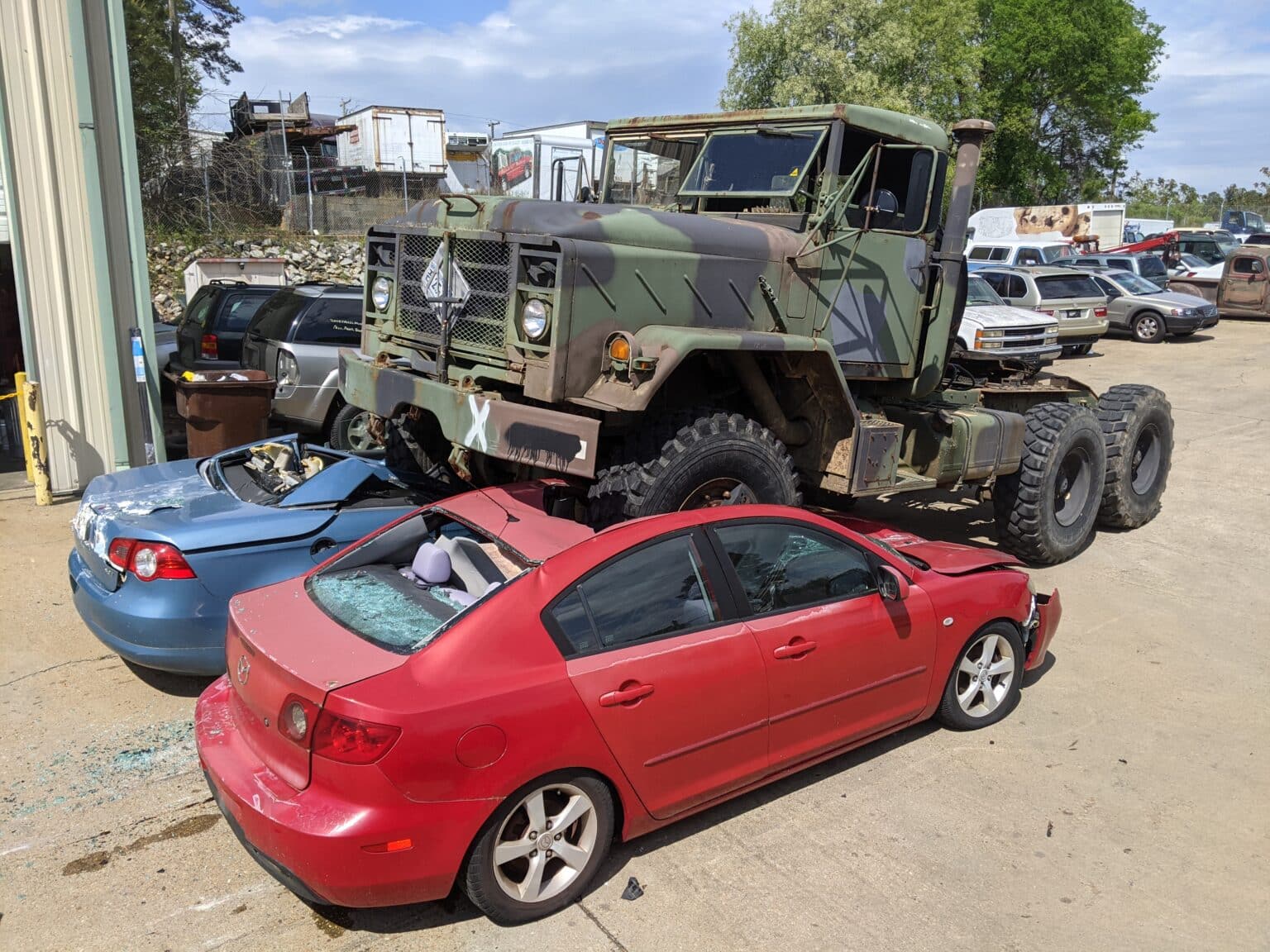 Crushing Junk Cars for Cash in Richmond VA Roscoe's Junk Cars